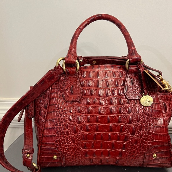 Tyler Cranberry Melbourne- Satchel with Wallet and Eyeglass Case - Picture 8 of 9